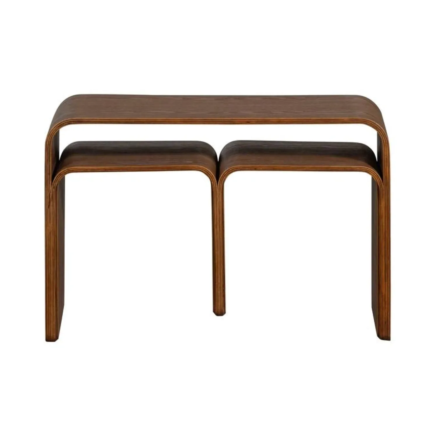 WOOOD Bijzettafels|Frey Multifunctionele bijzettafel multiplex bruin 60cm