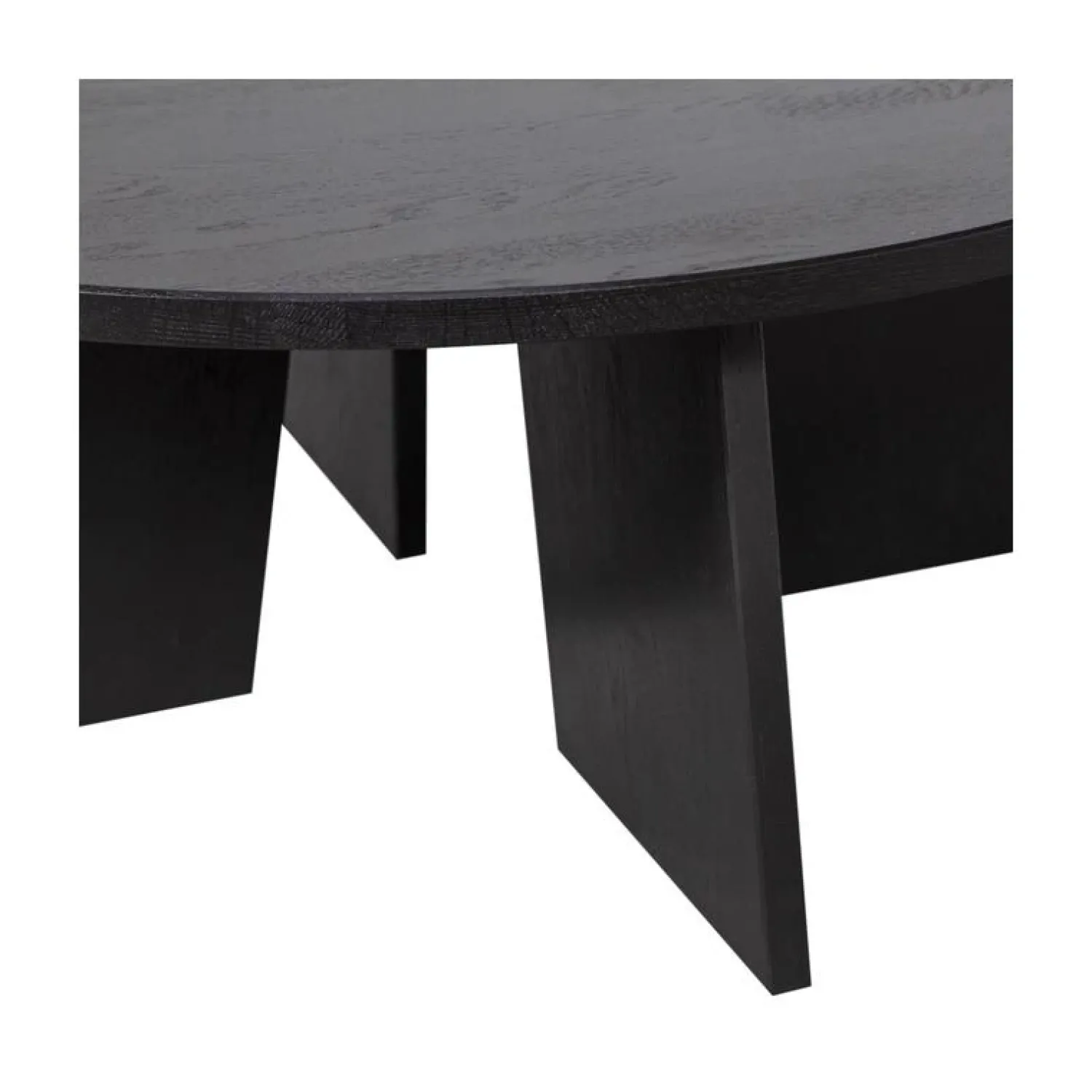 WOOOD Salontafels|Fries Salontafel eiken blacknight 90cm