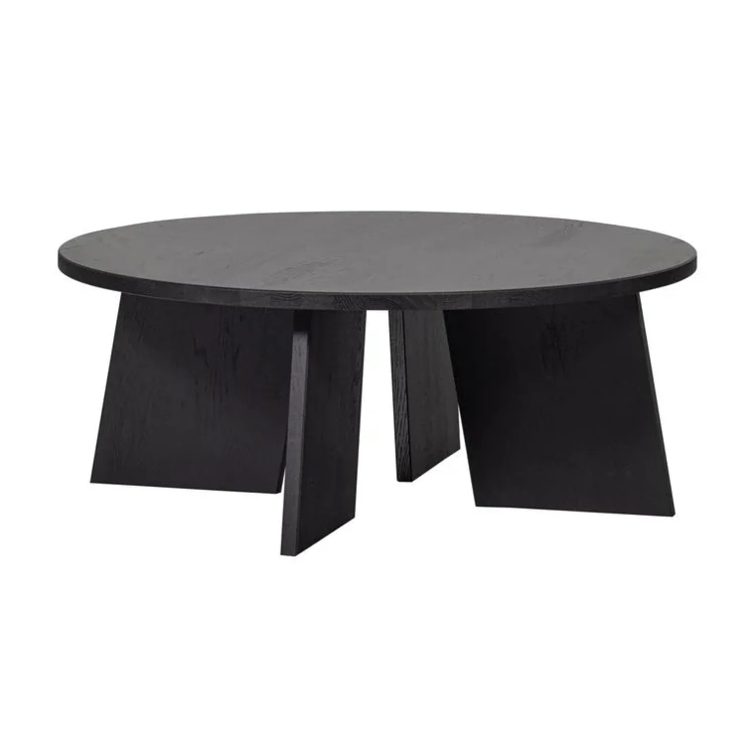 WOOOD Salontafels|Fries Salontafel eiken blacknight 90cm
