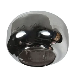 Steinmex Spots|Gabriella 1-lichts Spot Smoke Glas