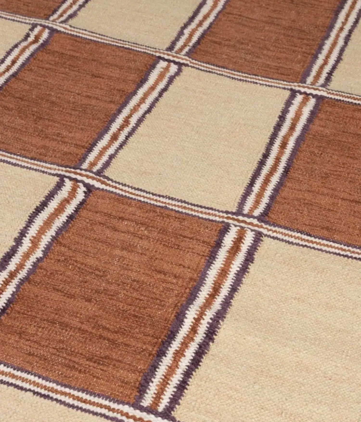 Dutchbone Vloerkleden|Gambit Vloerkleed Terracotta 200x300cm