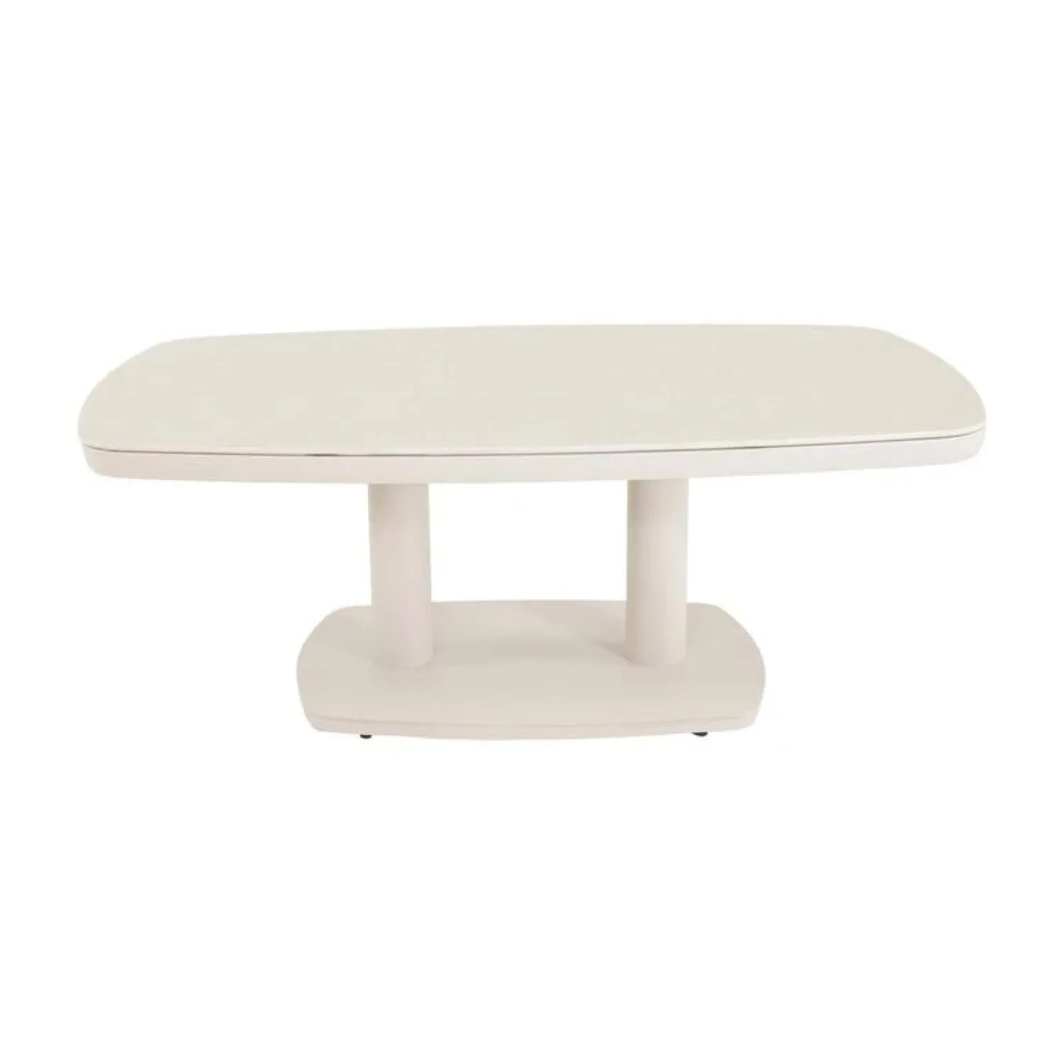 Lesli Living Tuintafels|Geneva Loungetafel verstelbaar Deens ovaal beige 135cm