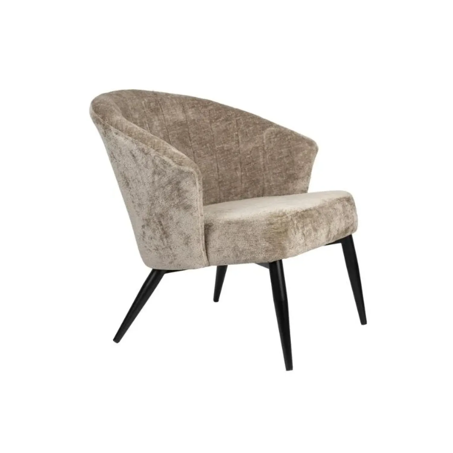 Dutchbone Fauteuils|Georgia Loungestoel Beige