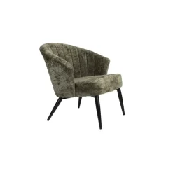 Dutchbone Fauteuils|Georgia Loungestoel Groen