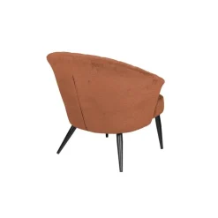Dutchbone Fauteuils|Georgia Loungestoel Terracotta