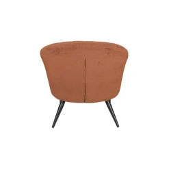 Dutchbone Fauteuils|Georgia Loungestoel Terracotta