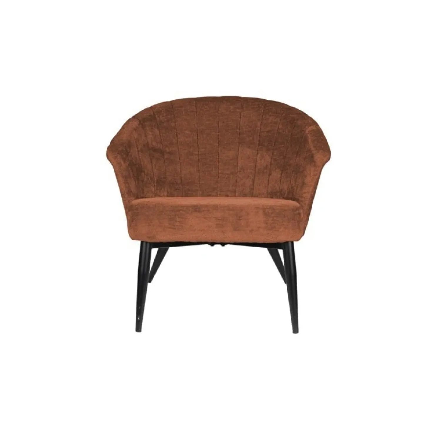 Dutchbone Fauteuils|Georgia Loungestoel Terracotta