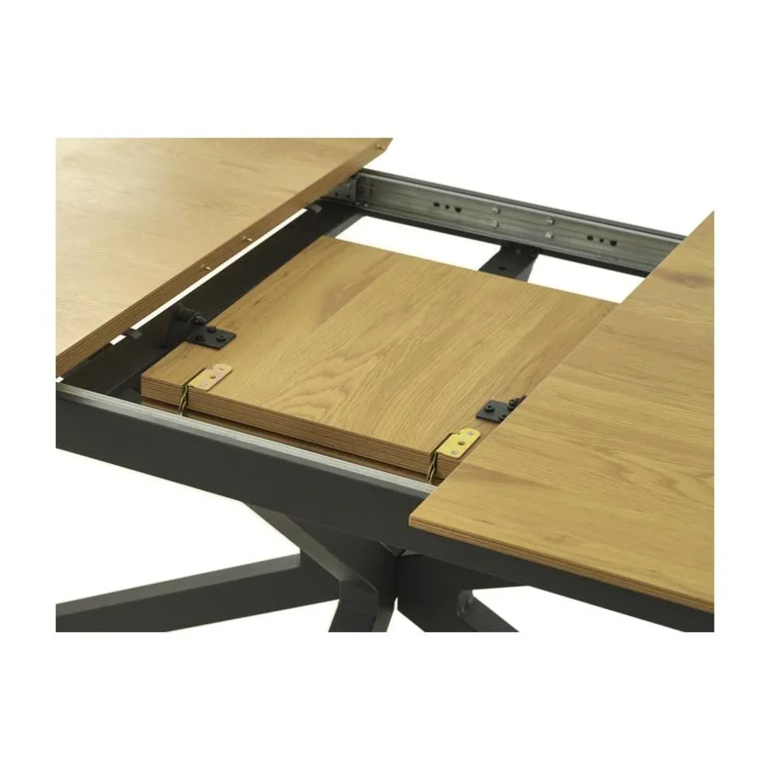 LykkeHome Eettafels|Gerard uitschuifbare eettafel naturel 160-200cm