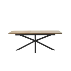 LykkeHome Eettafels|Gerard uitschuifbare eettafel naturel 160-200cm