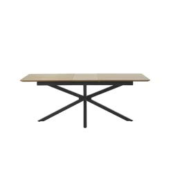 LykkeHome Eettafels|Gerard uitschuifbare eettafel naturel 160-200cm