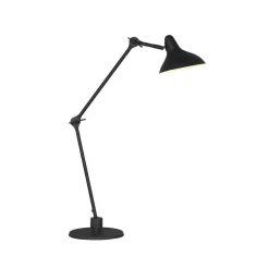 Steinmex Bureaulampen|Gijs 1-lichts Bureaulamp Zwart