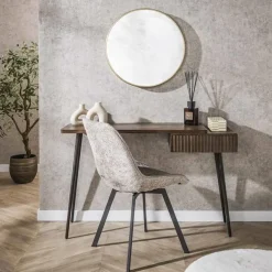 Kalfort Sidetables|Giorgia Sidetable 1 lade Acaciahout Bruin 120cm