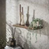 Kalfort Wandplanken|Wandplanken|Giorgia Wandplank Acaciahout Bruin 60cm