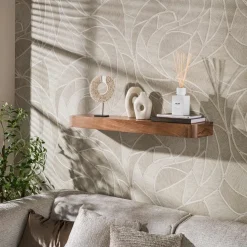 Kalfort Wandplanken|Wandplanken|Giorgia Wandplank hoog Acaciahout Bruin 100cm