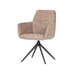 WOOOD Eetkamerstoelen|Grant Eetkamerstoel Zand melange