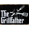 Cavetown Metalen Borden|Grill Father - metalen bord