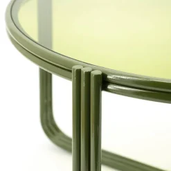 By Boo Salontafels|Groovy Salontafel rond Groen 63cm