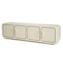By Boo Dressoirs|Industriele Kasten|Gubby Tv meubel Beige 176cm