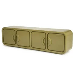 By Boo Dressoirs|Industriele Kasten|Gubby Tv meubel Groen 176cm