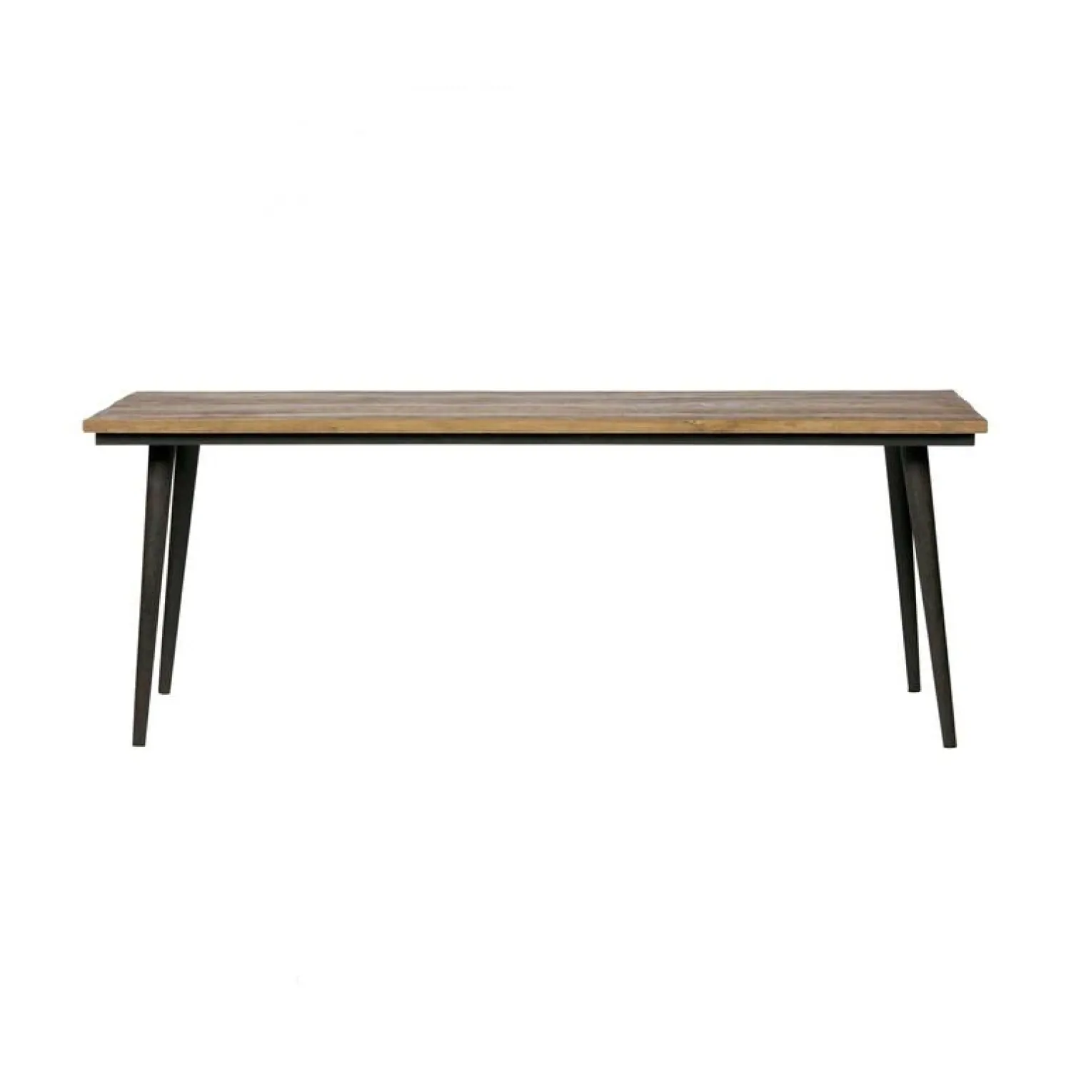 WOOOD Onderstellen|Guild Tafel naturel met zwart onderstel 220cm