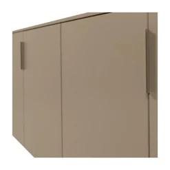 WOOOD Dressoirs|Industriele Kasten|Gunnar Dressoir grenen mud 200 cm