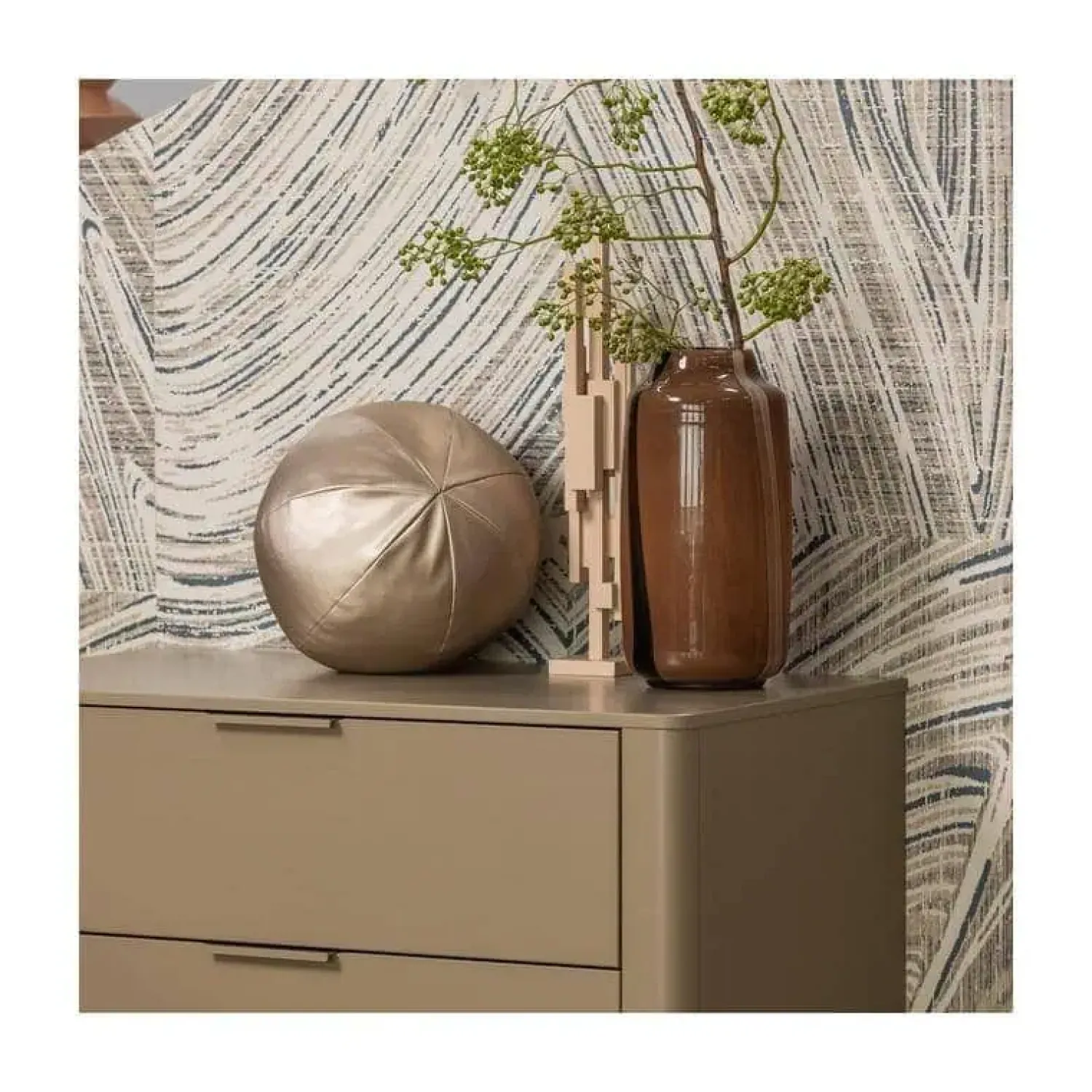 WOOOD Ladenkasten|Industriele Kasten|Gunnar Ladekast grenen mud 94 cm