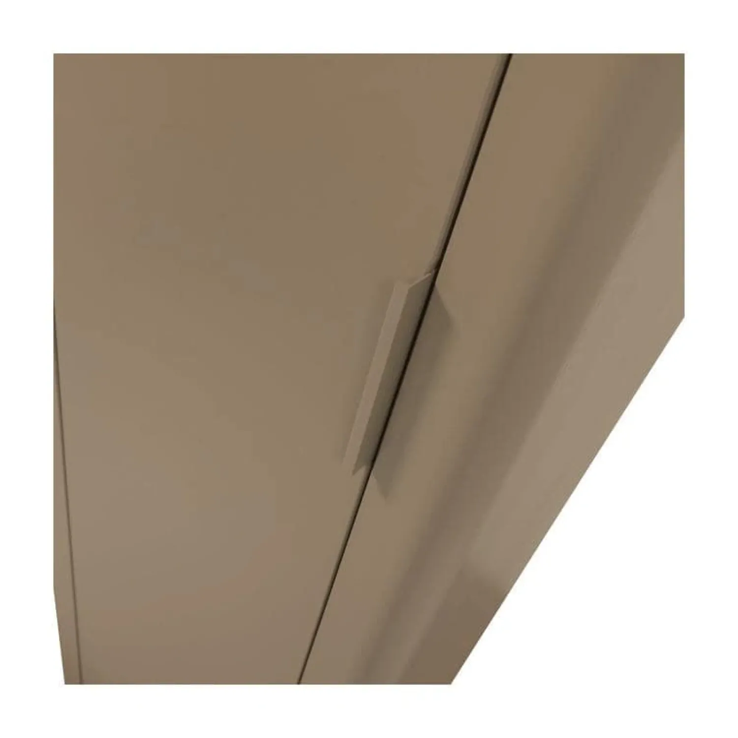 WOOOD Wandkasten|Industriele Kasten|Gunnar Smalle hoge kast grenen mud 45 cm