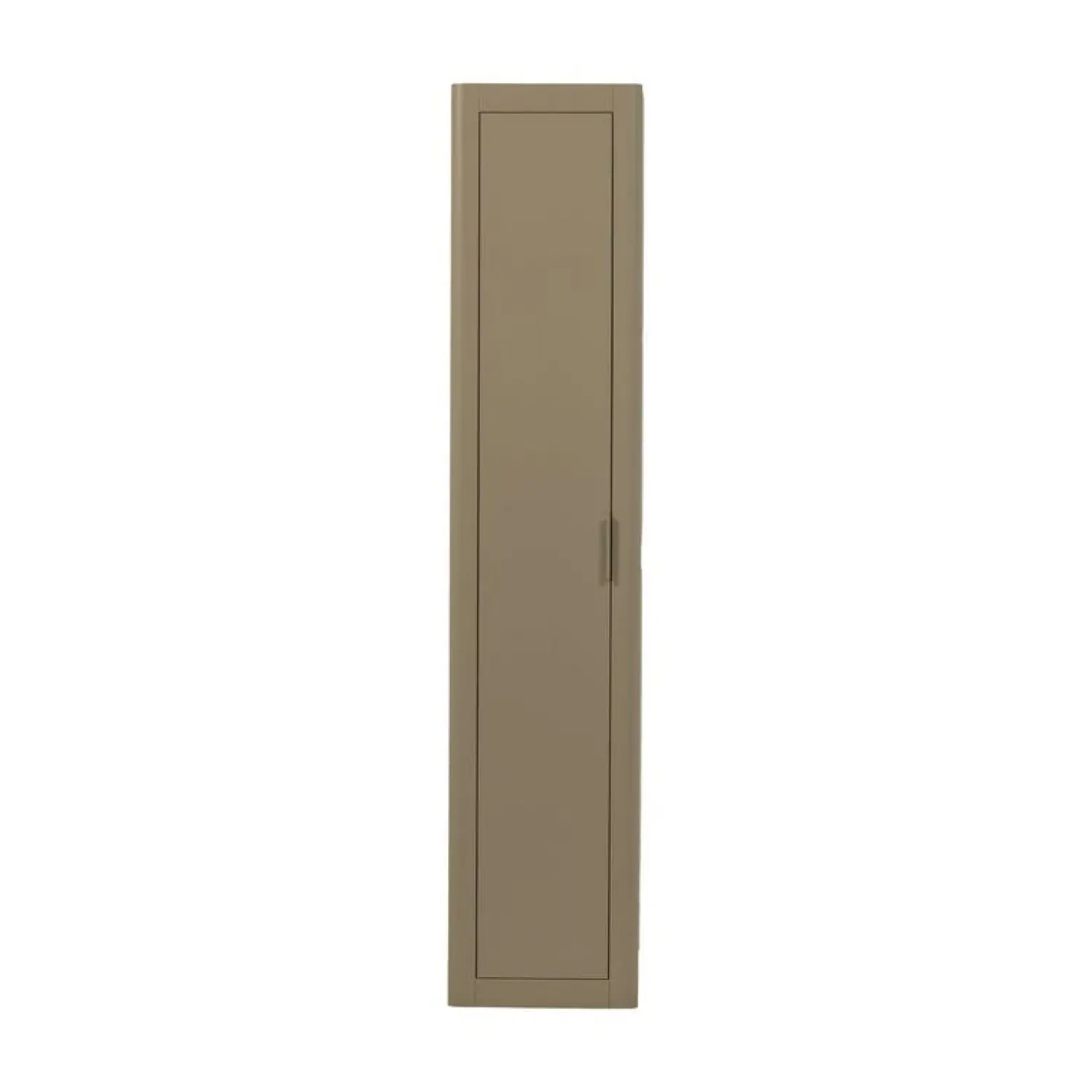 WOOOD Wandkasten|Industriele Kasten|Gunnar Smalle hoge kast grenen mud 45 cm
