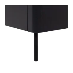 WOOOD Industriele Kasten|Tv Meubels|Gunnar Tv meubel grenen matzwart 154 cm