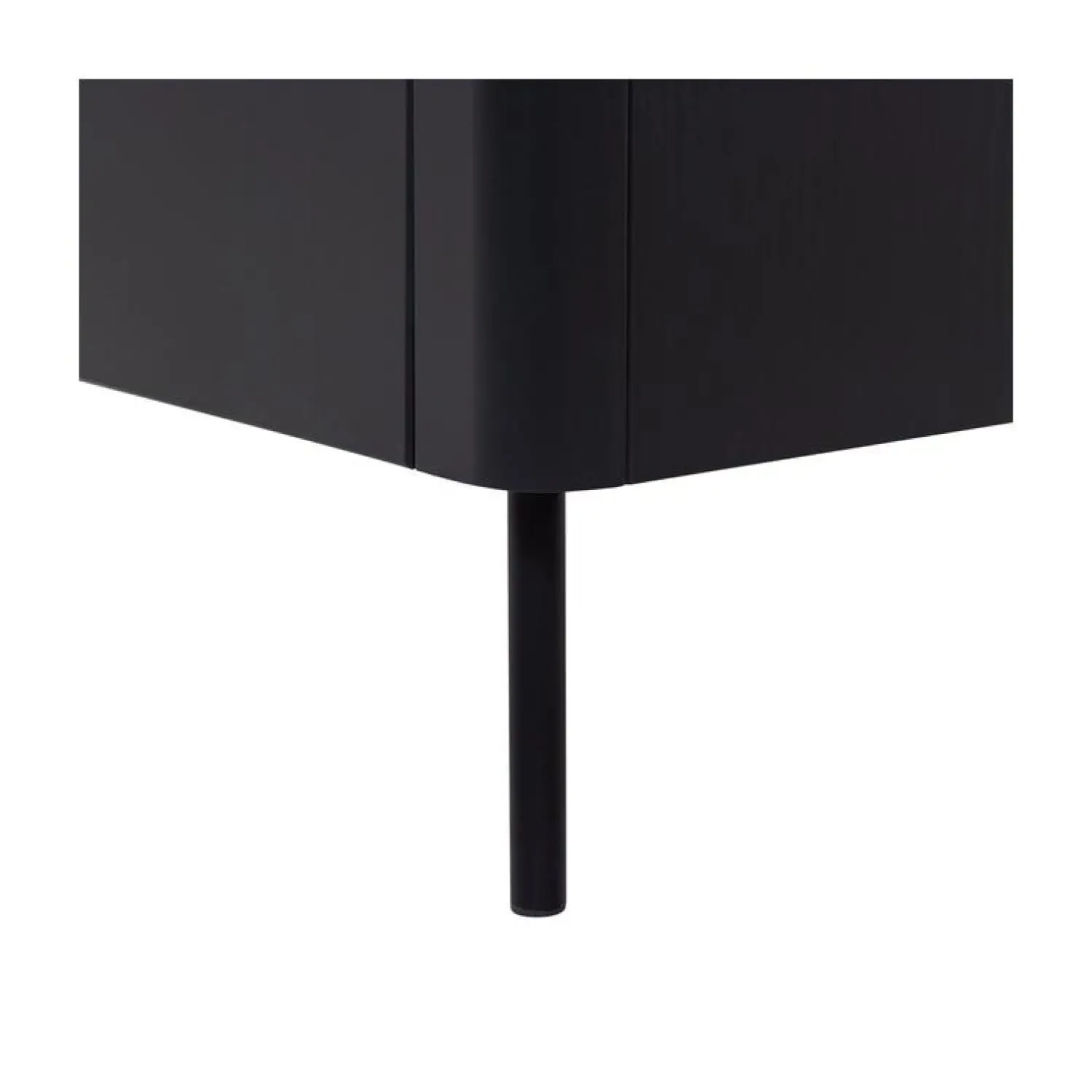 WOOOD Industriele Kasten|Tv Meubels|Gunnar Tv meubel grenen matzwart 154 cm