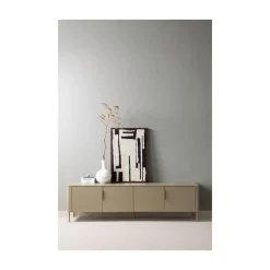WOOOD Industriele Kasten|Tv Meubels|Gunnar Tv meubel grenen mud 200 cm