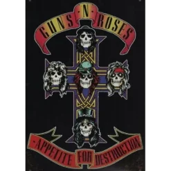 Cavetown Metalen Borden|Guns N Roses - metalen bord