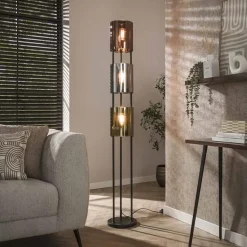 Kalfort Vloerlampen|Gurino 3-lichts Vloerlamp Meerkleurig