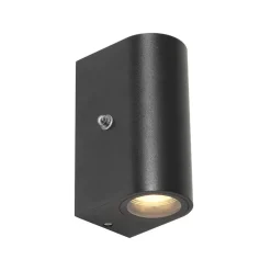 Steinmex Buitenverlichting|Gyosha 1-lichts Buitenlamp Zwart