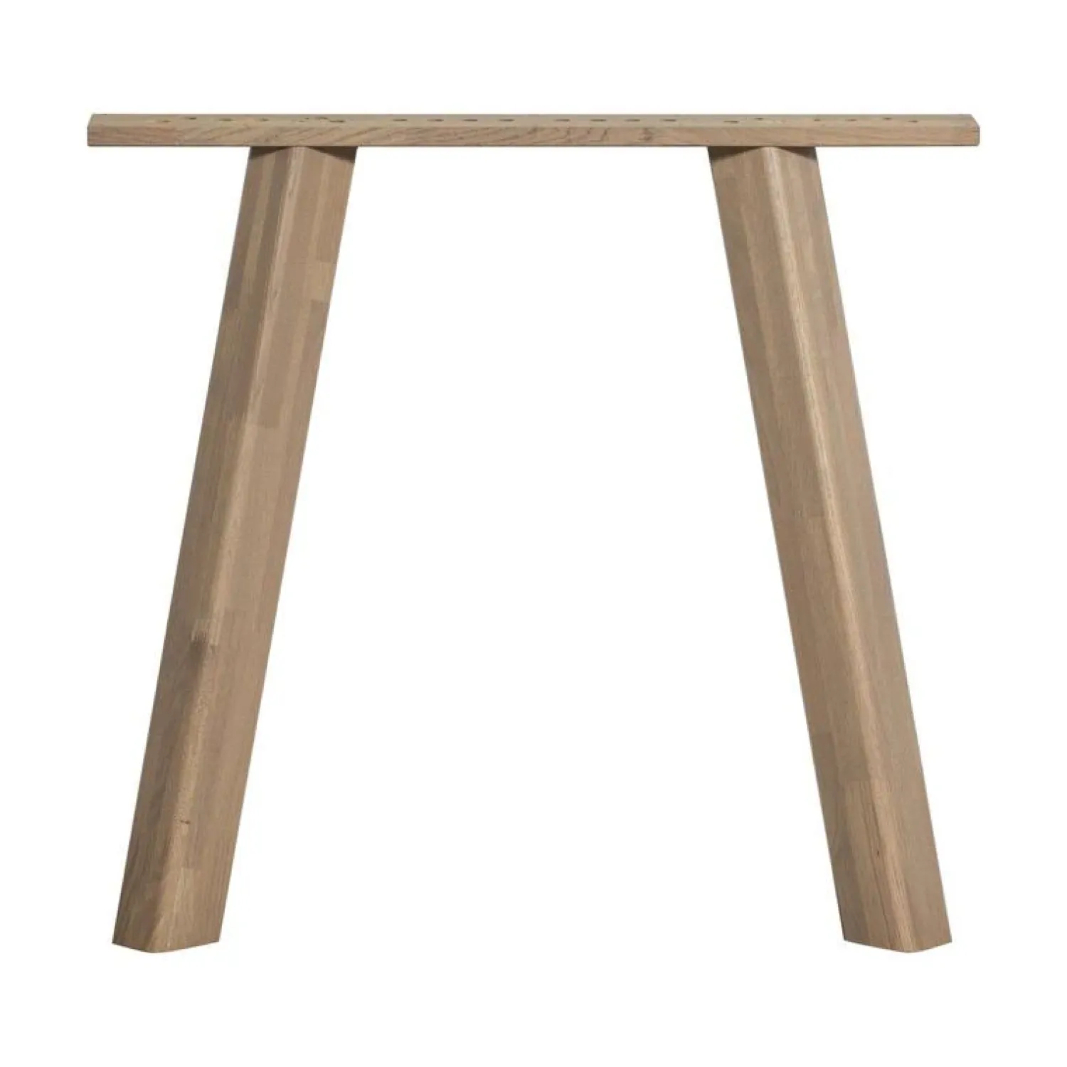 WOOOD Onderstellen|Haarlem 4-standen poot eiken pebble grey set van 2