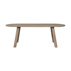 WOOOD Onderstellen|Haarlem 4-standen poot eiken pebble grey set van 2
