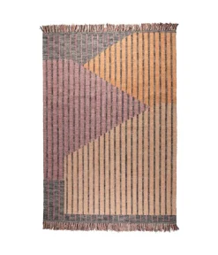 Dutchbone Vloerkleden|Hampton Vloerkleed Terracotta 160x230cm