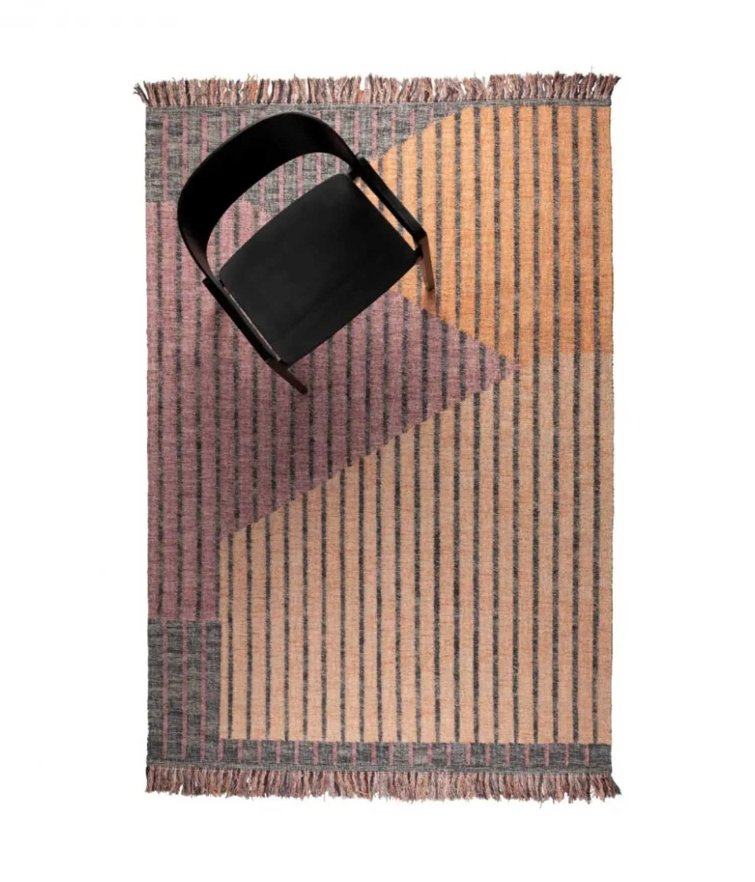Dutchbone Vloerkleden|Hampton Vloerkleed Terracotta 160x230cm