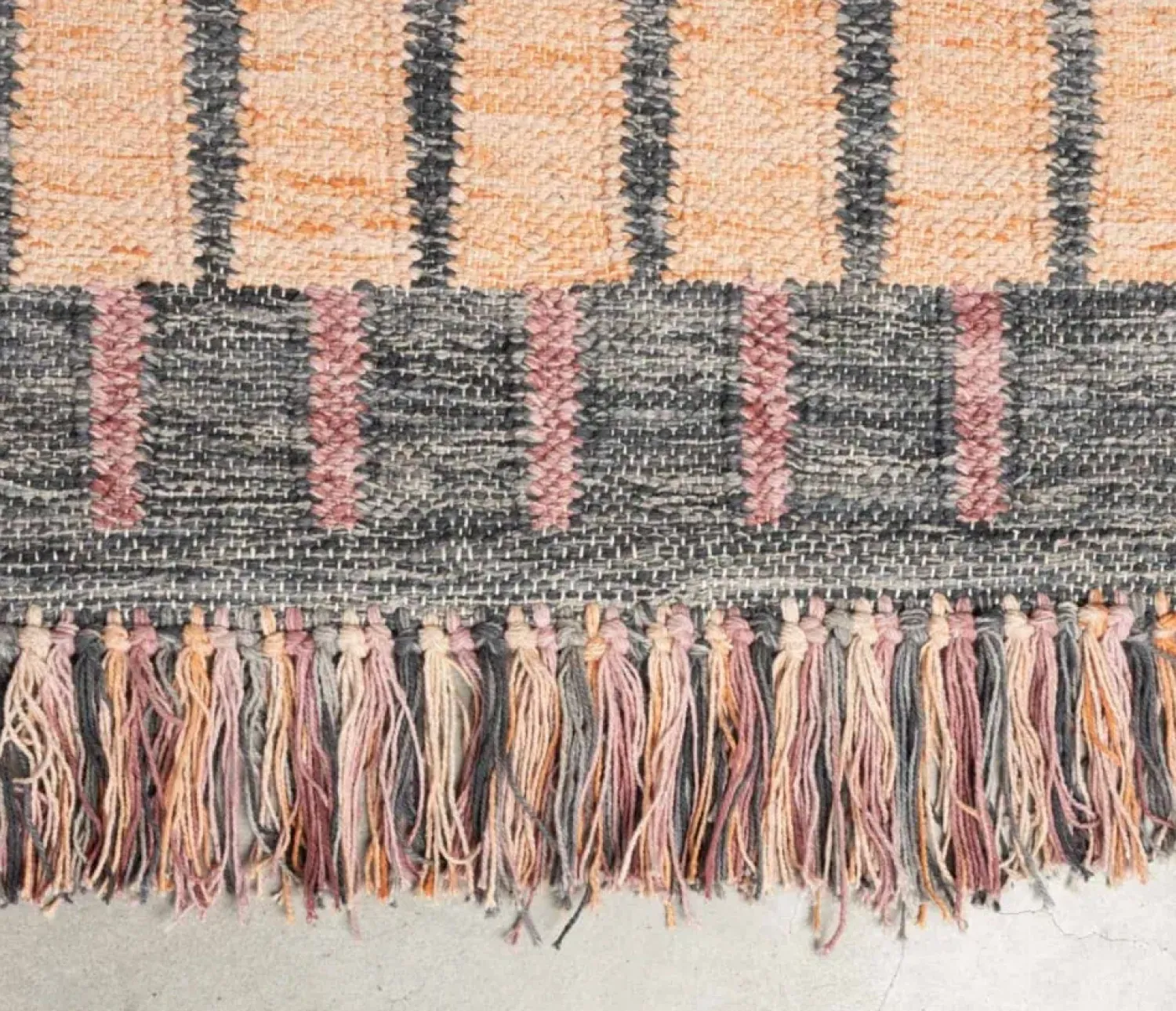 Dutchbone Vloerkleden|Hampton Vloerkleed Terracotta 160x230cm