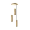 Steinmex Hanglampen|Hanglamp Ferroli Antiek goud Metaal 3-lichts