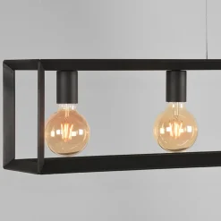 Label51 Hanglampen|Hanglamp 5-lichts Tetto Zwart Metaal