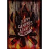 Cavetown Metalen Borden|Happy Campers - metalen bord