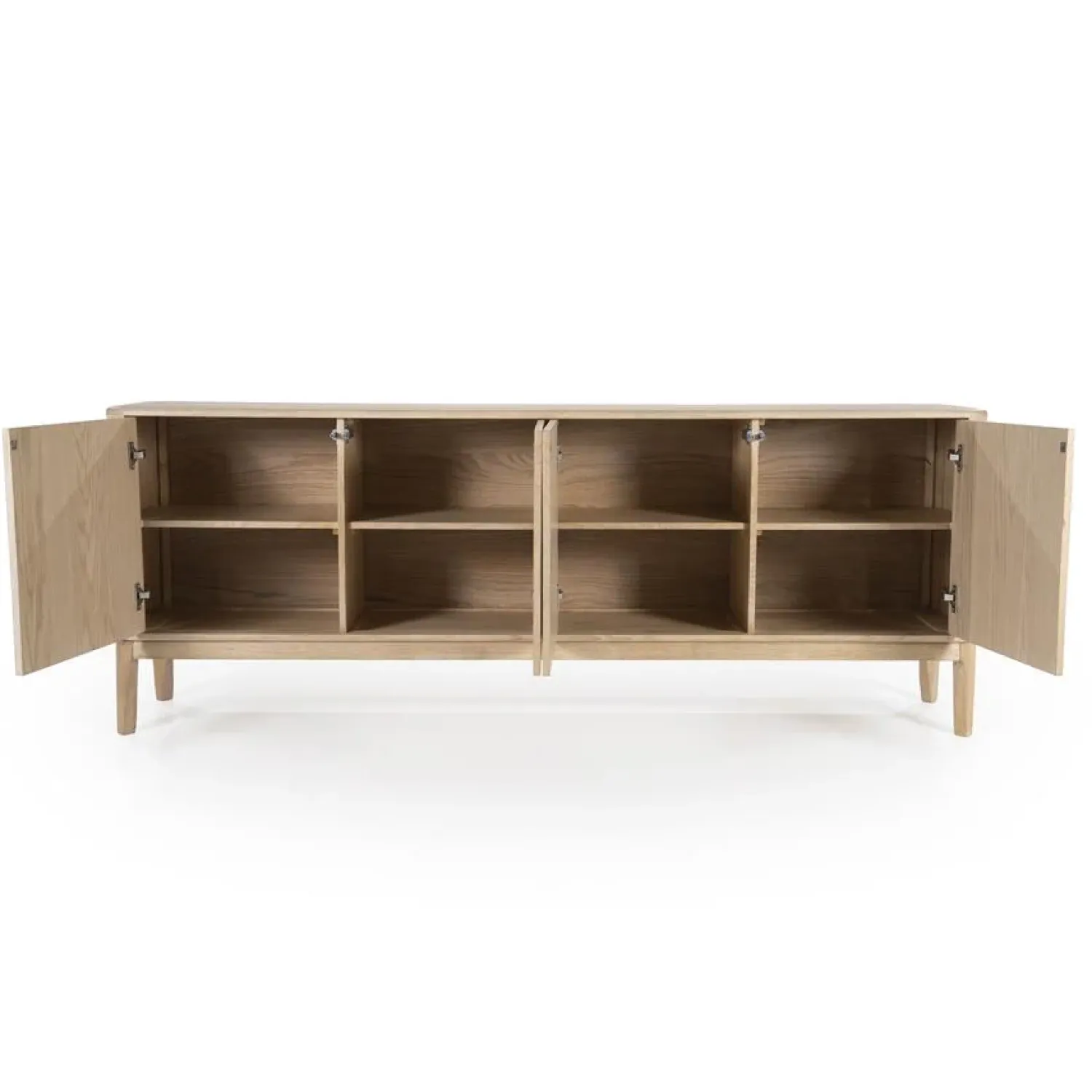 Eleonora Dressoirs|Industriele Kasten|Harvey Dressoir Eikenhout 200 cm
