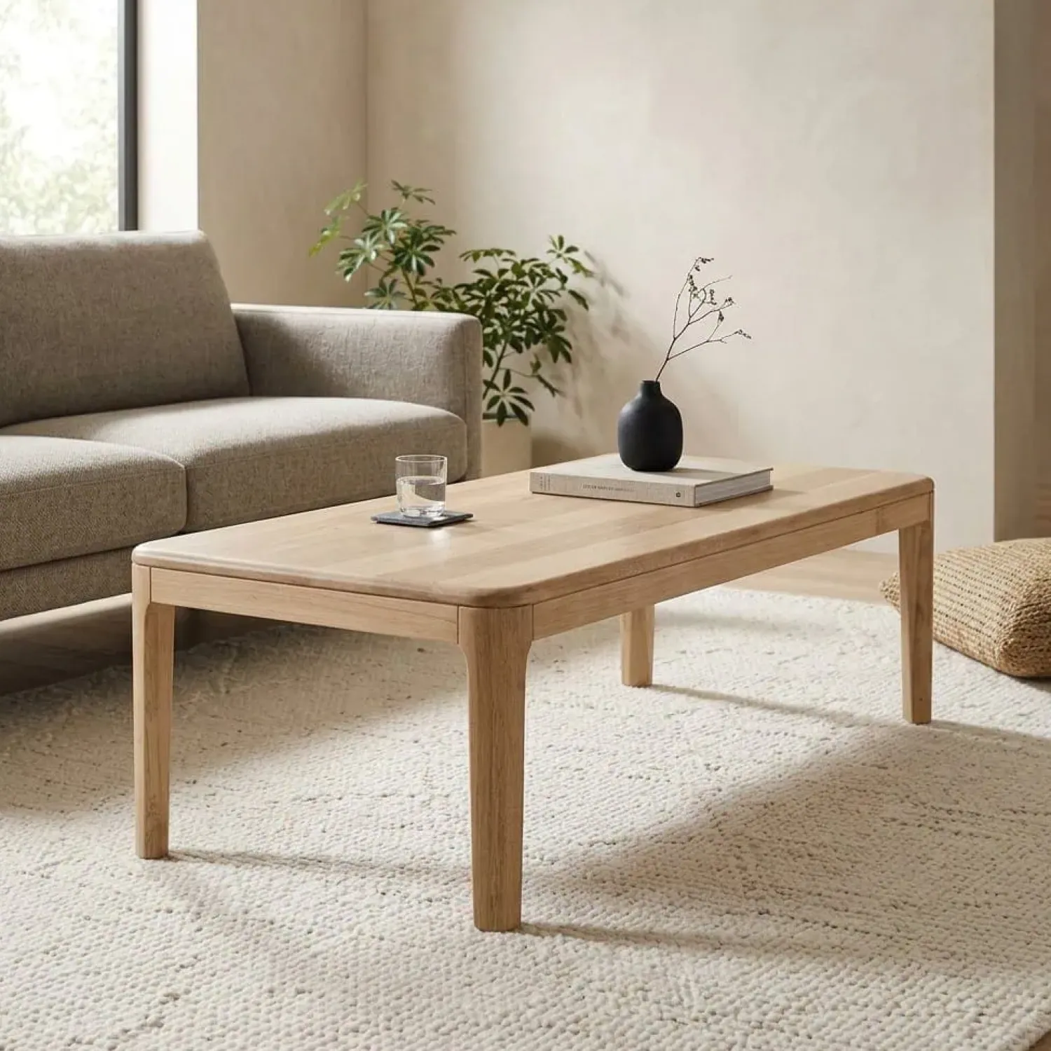 Eleonora Salontafels|Harvey Salontafel Eikenhout 120 cm