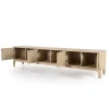 Eleonora Industriele Kasten|Tv Meubels|Harvey Tv meubel Eikenhout 6drs 220 cm