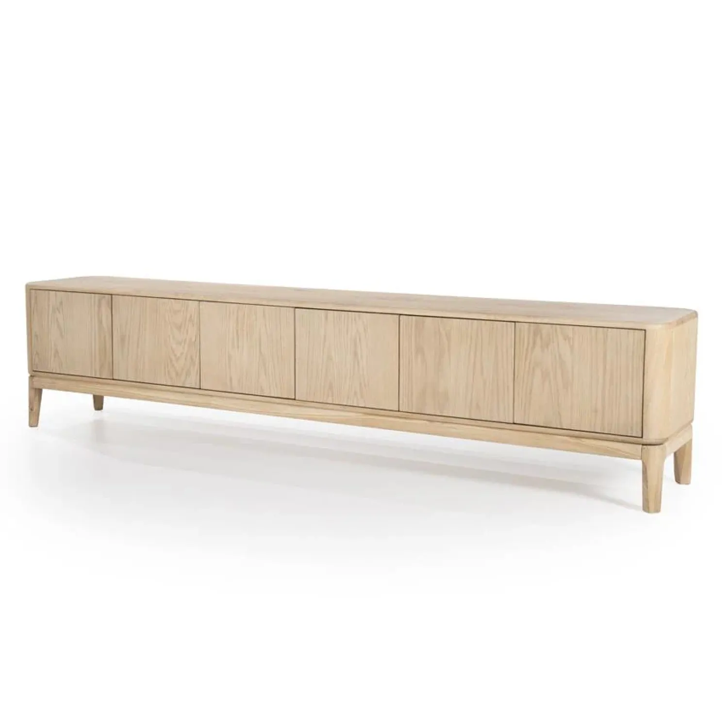Eleonora Industriele Kasten|Tv Meubels|Harvey Tv meubel Eikenhout 6drs 220 cm