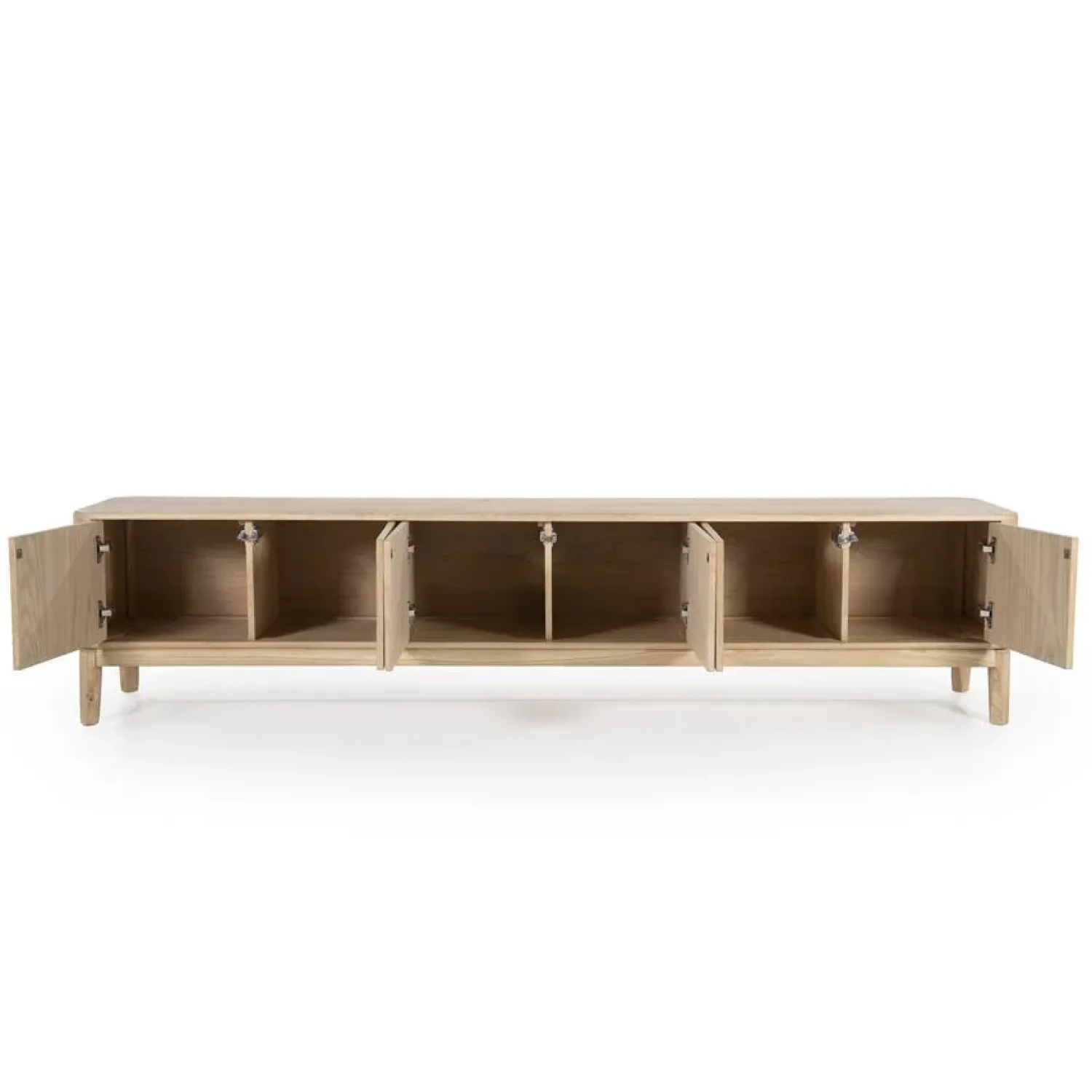 Eleonora Industriele Kasten|Tv Meubels|Harvey Tv meubel Eikenhout 6drs 220 cm