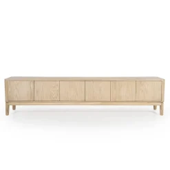 Eleonora Industriele Kasten|Tv Meubels|Harvey Tv meubel Eikenhout 6drs 220 cm