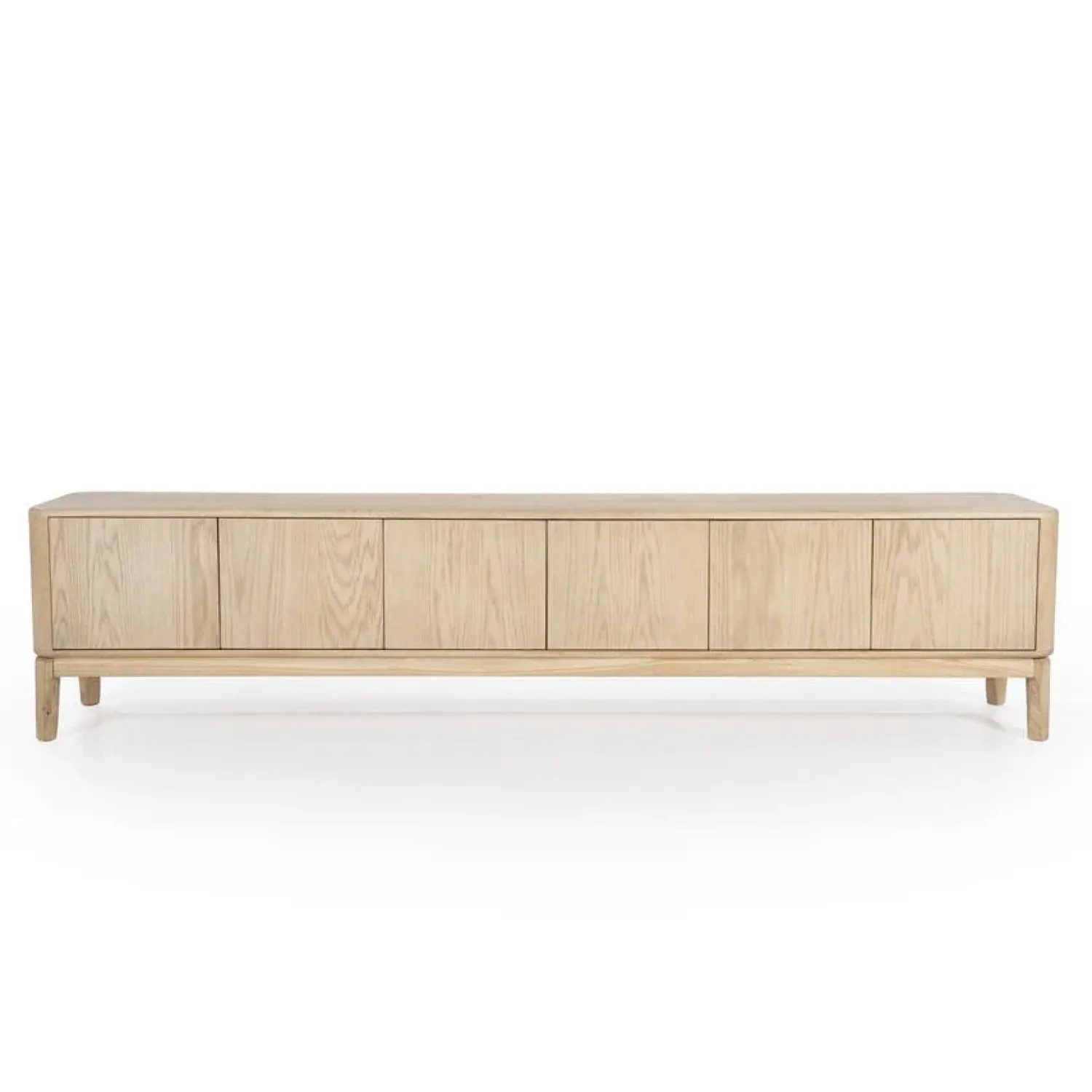 Eleonora Industriele Kasten|Tv Meubels|Harvey Tv meubel Eikenhout 6drs 220 cm