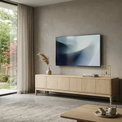 Eleonora Industriele Kasten|Tv Meubels|Harvey Tv meubel Eikenhout 6drs 220 cm
